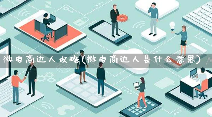 微电商达人攻略(微电商达人是什么意思)_https://www.lfyiying.com_股票百科_第1张