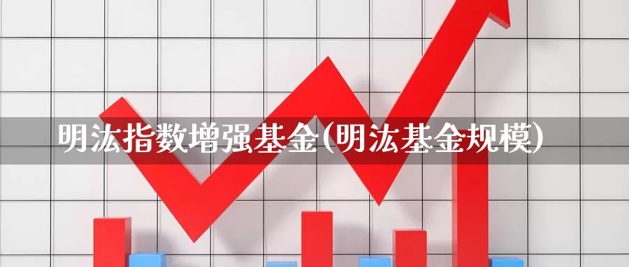 明汯指数增强基金(明汯基金规模)_https://www.lfyiying.com_证券_第1张