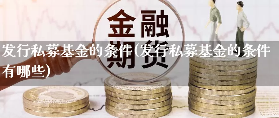 发行私募基金的条件(发行私募基金的条件有哪些)_https://www.lfyiying.com_股票分类_第1张