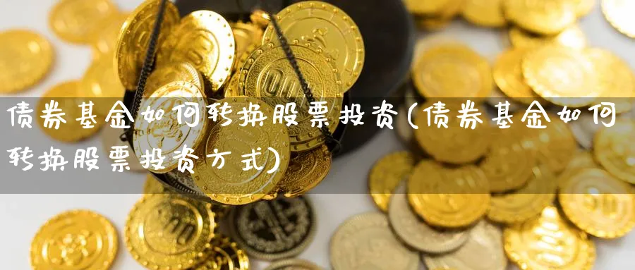 债券基金如何转换股票投资(债券基金如何转换股票投资方式)_https://www.lfyiying.com_美股_第1张