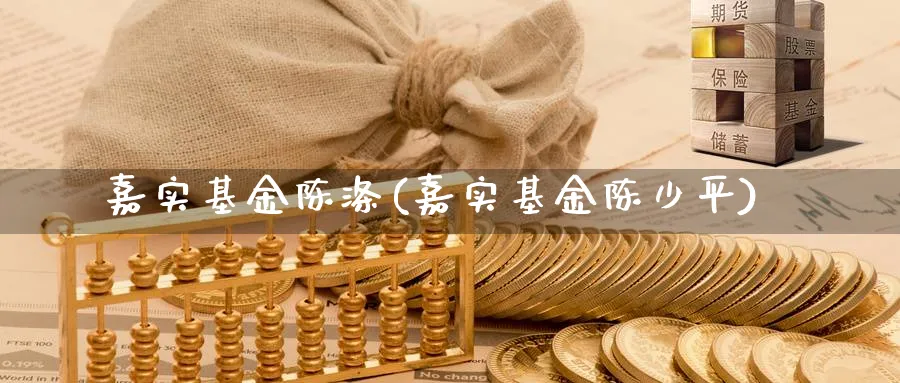 嘉实基金陈涤(嘉实基金陈少平)_https://www.lfyiying.com_港股_第1张