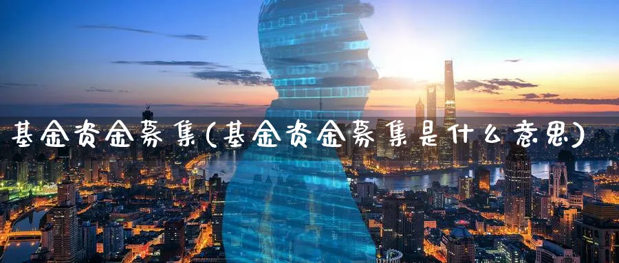 基金资金募集(基金资金募集是什么意思)_https://www.lfyiying.com_证券_第1张