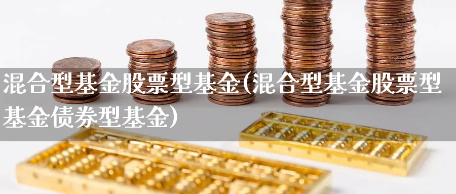 混合型基金股票型基金(混合型基金股票型基金债券型基金)_https://www.lfyiying.com_美股_第1张