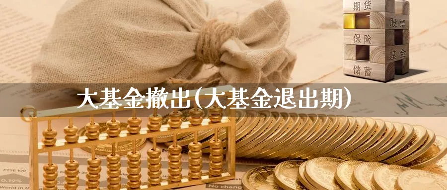 大基金撤出(大基金退出期)_https://www.lfyiying.com_股票百科_第1张