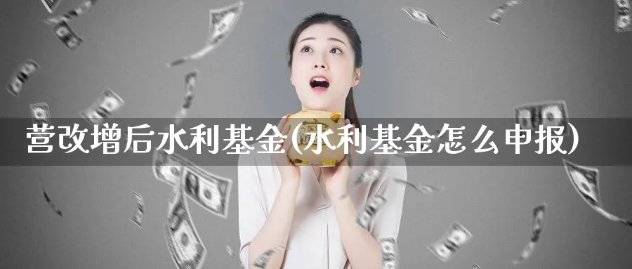 营改增后水利基金(水利基金怎么申报)_https://www.lfyiying.com_股票百科_第1张