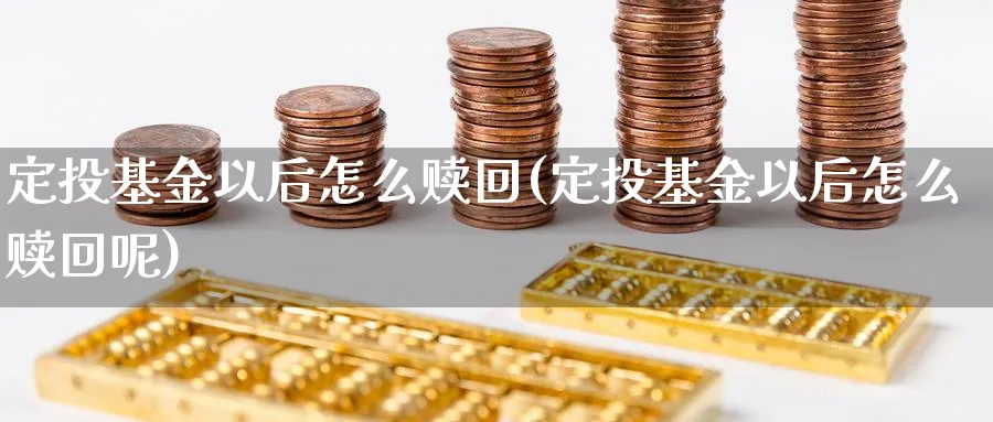 定投基金以后怎么赎回(定投基金以后怎么赎回呢)_https://www.lfyiying.com_证券_第1张