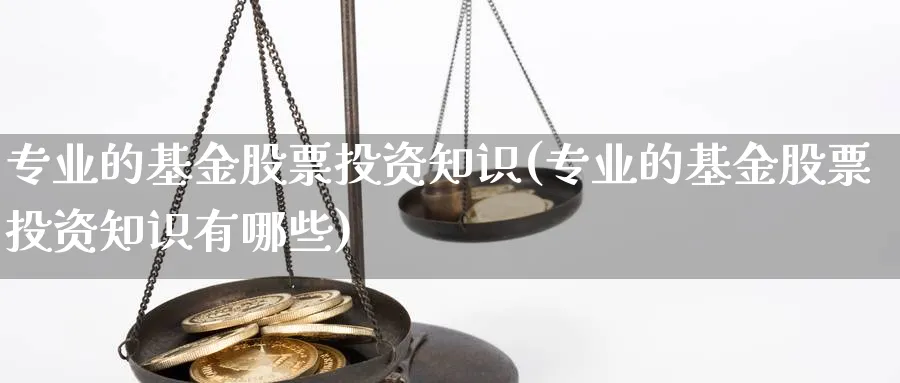 专业的基金股票投资知识(专业的基金股票投资知识有哪些)_https://www.lfyiying.com_美股_第1张