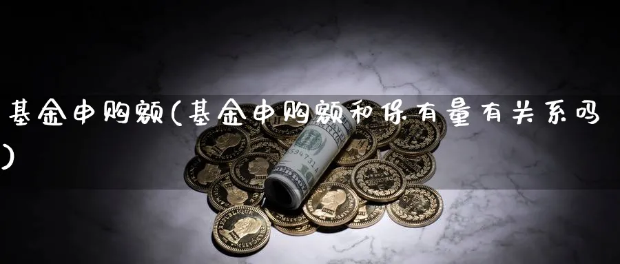 基金申购额(基金申购额和保有量有关系吗)_https://www.lfyiying.com_个股_第1张