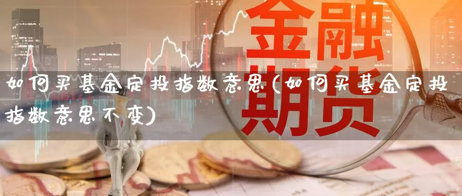 如何买基金定投指数意思(如何买基金定投指数意思不变)_https://www.lfyiying.com_港股_第1张