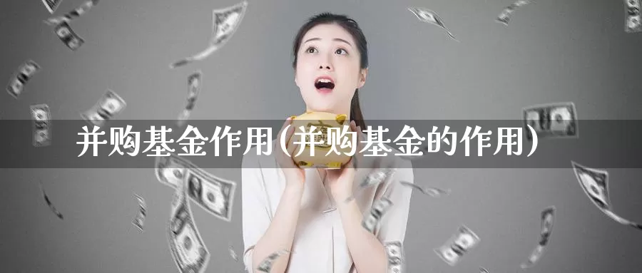 并购基金作用(并购基金的作用)_https://www.lfyiying.com_证券_第1张