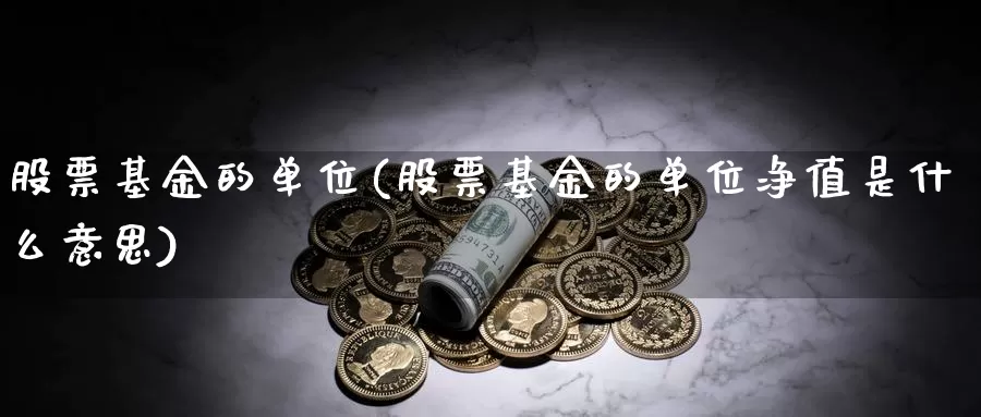 股票基金的单位(股票基金的单位净值是什么意思)_https://www.lfyiying.com_个股_第1张