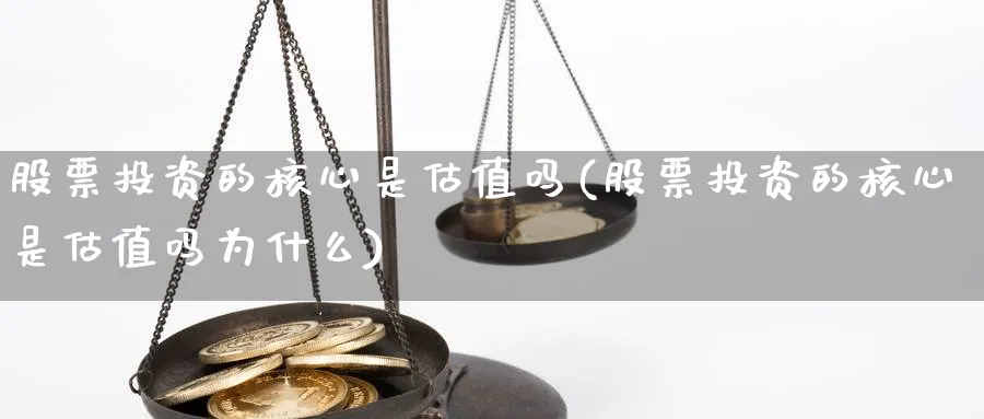 股票投资的核心是估值吗(股票投资的核心是估值吗为什么)_https://www.lfyiying.com_美股_第1张