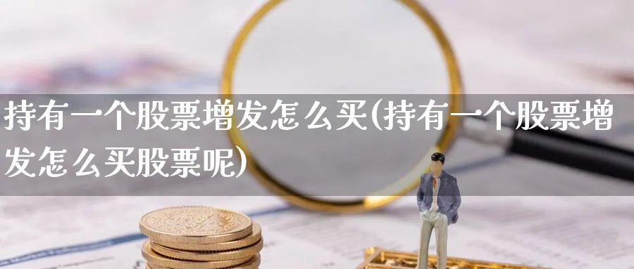 持有一个股票增发怎么买(持有一个股票增发怎么买股票呢)_https://www.lfyiying.com_股票分类_第1张