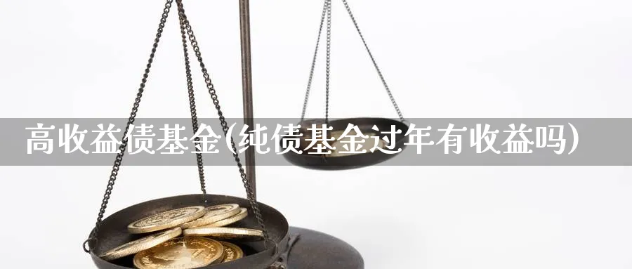 高收益债基金(纯债基金过年有收益吗)_https://www.lfyiying.com_股吧_第1张