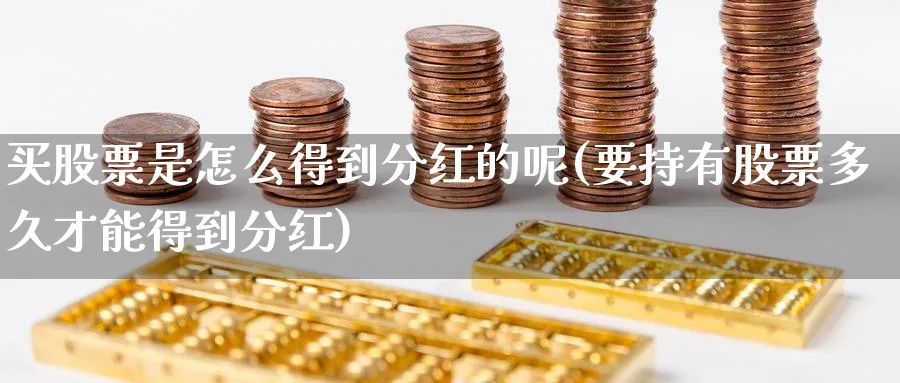 买股票是怎么得到分红的呢(要持有股票多久才能得到分红)_https://www.lfyiying.com_个股_第1张