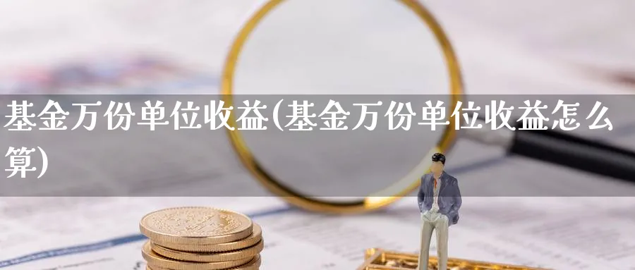 基金万份单位收益(基金万份单位收益怎么算)_https://www.lfyiying.com_股票分类_第1张