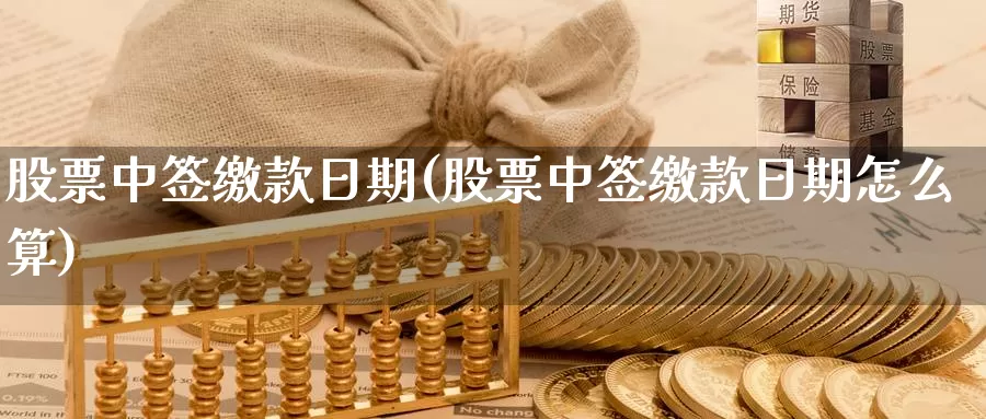 股票中签缴款日期(股票中签缴款日期怎么算)_https://www.lfyiying.com_股吧_第1张