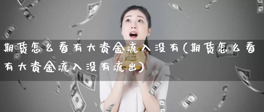 期货怎么看有大资金流入没有(期货怎么看有大资金流入没有流出)_https://www.lfyiying.com_股票分类_第1张