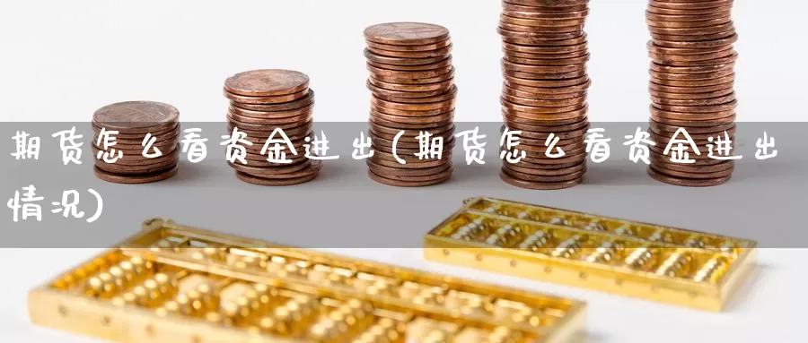 期货怎么看资金进出(期货怎么看资金进出情况)_https://www.lfyiying.com_股票分类_第1张