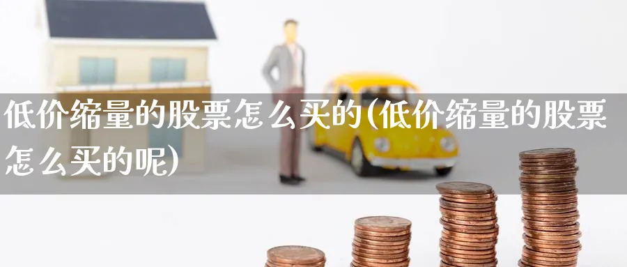 低价缩量的股票怎么买的(低价缩量的股票怎么买的呢)_https://www.lfyiying.com_港股_第1张