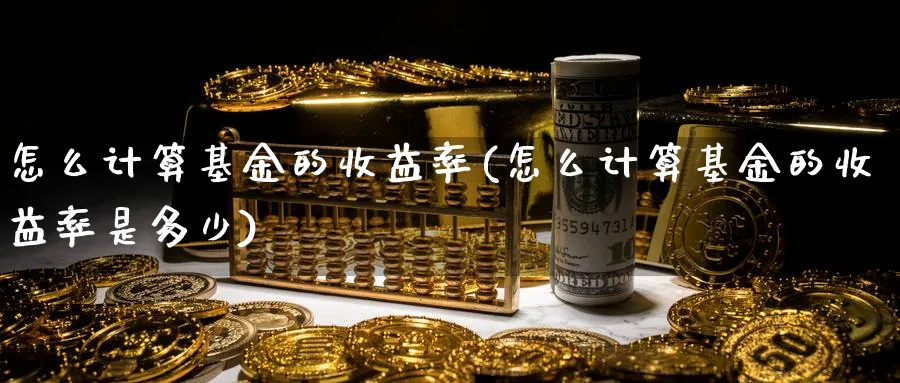 怎么计算基金的收益率(怎么计算基金的收益率是多少)_https://www.lfyiying.com_个股_第1张