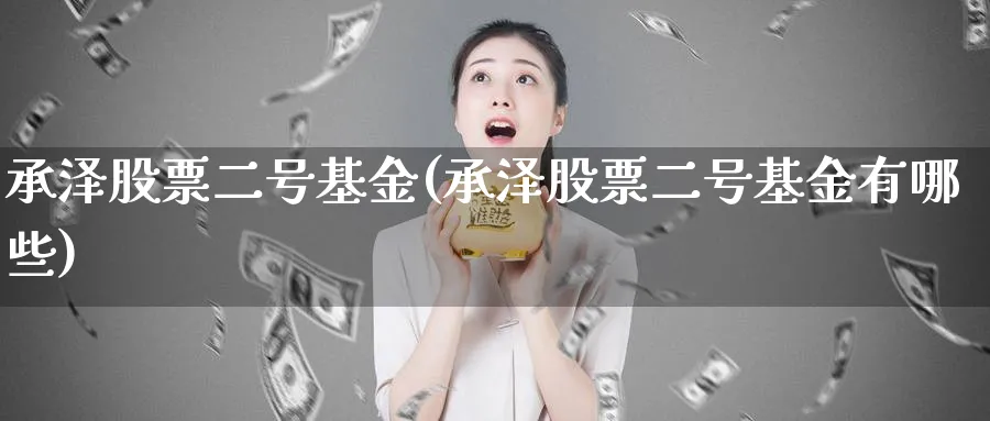 承泽股票二号基金(承泽股票二号基金有哪些)_https://www.lfyiying.com_证券_第1张