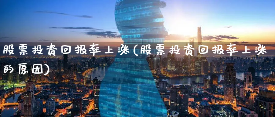 股票投资回报率上涨(股票投资回报率上涨的原因)_https://www.lfyiying.com_港股_第1张