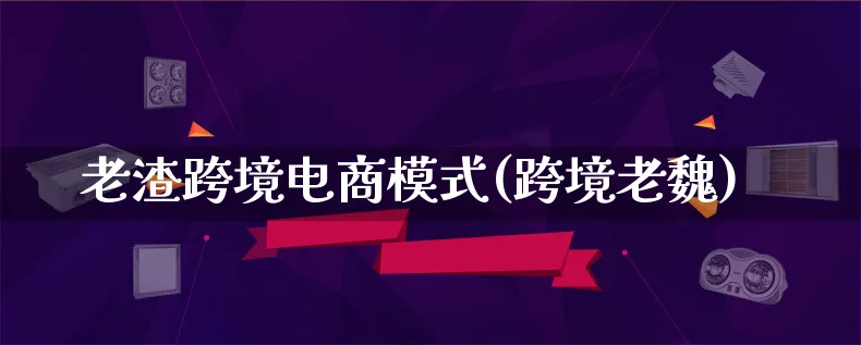 老渣跨境电商模式(跨境老魏)_https://www.lfyiying.com_股票百科_第1张