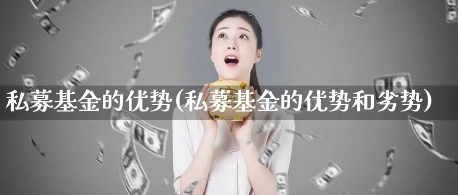 私募基金的优势(私募基金的优势和劣势)_https://www.lfyiying.com_美股_第1张