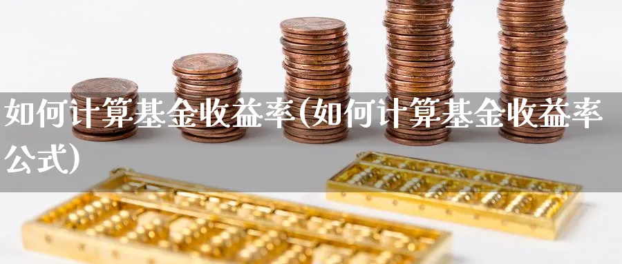 如何计算基金收益率(如何计算基金收益率公式)_https://www.lfyiying.com_股吧_第1张