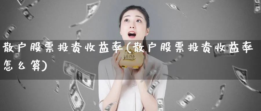 散户股票投资收益率(散户股票投资收益率怎么算)_https://www.lfyiying.com_证券_第1张