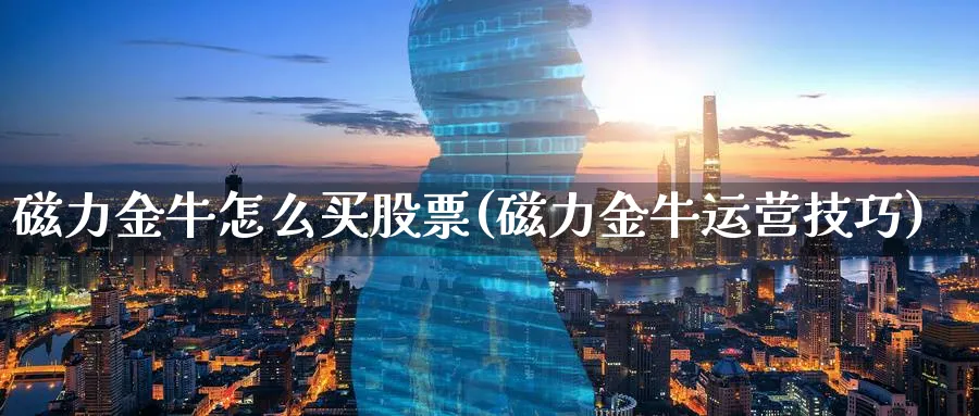 磁力金牛怎么买股票(磁力金牛运营技巧)_https://www.lfyiying.com_港股_第1张