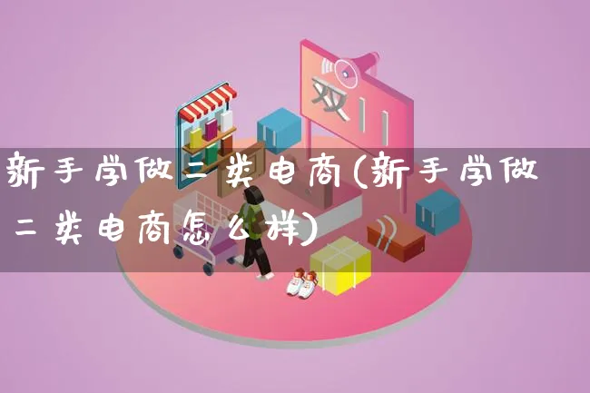 新手学做二类电商(新手学做二类电商怎么样)_https://www.lfyiying.com_港股_第1张