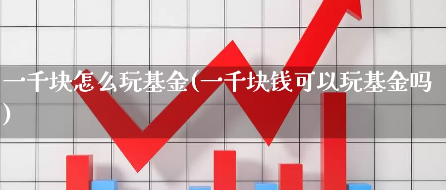 一千块怎么玩基金(一千块钱可以玩基金吗)_https://www.lfyiying.com_证券_第1张