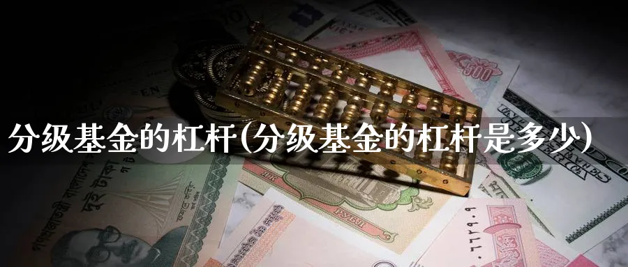 分级基金的杠杆(分级基金的杠杆是多少)_https://www.lfyiying.com_美股_第1张