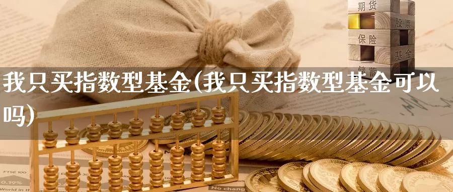 我只买指数型基金(我只买指数型基金可以吗)_https://www.lfyiying.com_股票百科_第1张