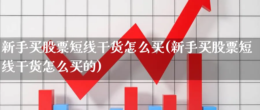 新手买股票短线干货怎么买(新手买股票短线干货怎么买的)_https://www.lfyiying.com_股吧_第1张