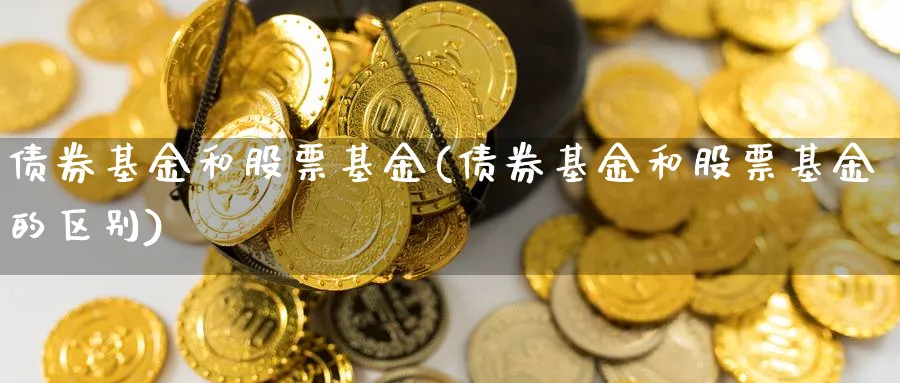 债券基金和股票基金(债券基金和股票基金的区别)_https://www.lfyiying.com_股吧_第1张