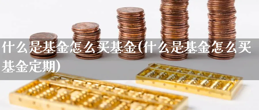 什么是基金怎么买基金(什么是基金怎么买基金定期)_https://www.lfyiying.com_港股_第1张