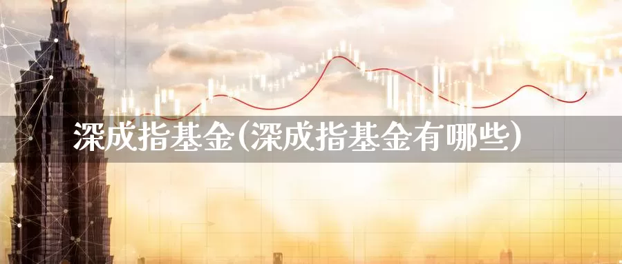 深成指基金(深成指基金有哪些)_https://www.lfyiying.com_股吧_第1张