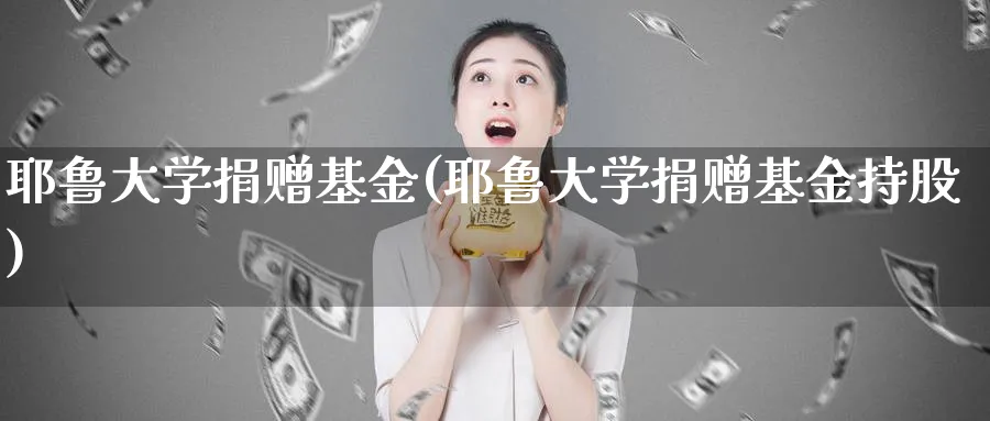 耶鲁大学捐赠基金(耶鲁大学捐赠基金持股)_https://www.lfyiying.com_港股_第1张