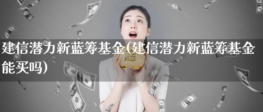 建信潜力新蓝筹基金(建信潜力新蓝筹基金能买吗)_https://www.lfyiying.com_股吧_第1张