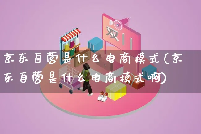 京东自营是什么电商模式(京东自营是什么电商模式啊)_https://www.lfyiying.com_股票百科_第1张