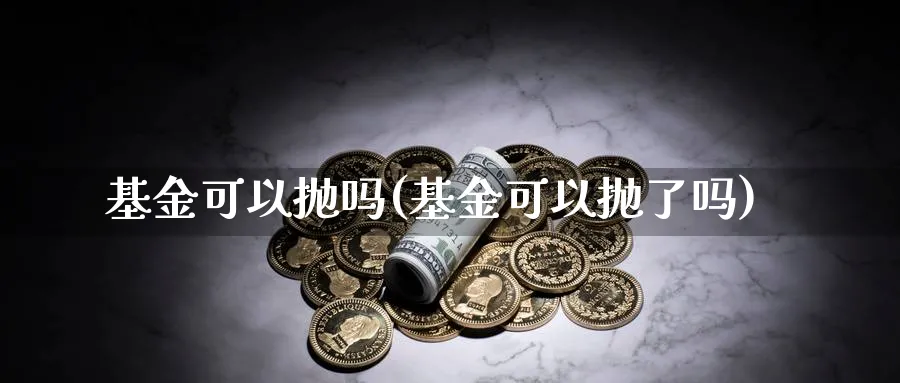 基金可以抛吗(基金可以抛了吗)_https://www.lfyiying.com_港股_第1张