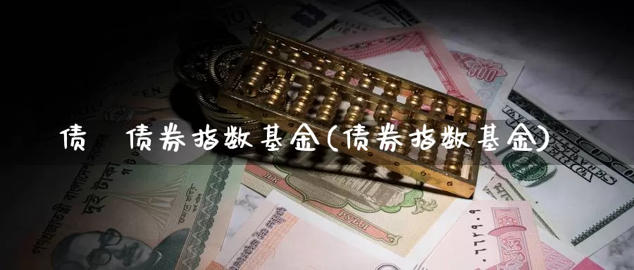 债劵债券指数基金(债券指数基金)_https://www.lfyiying.com_股票百科_第1张