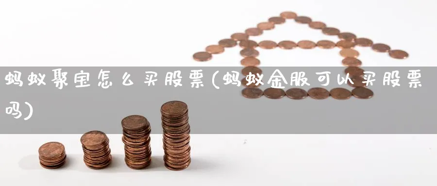 蚂蚁聚宝怎么买股票(蚂蚁金服可以买股票吗)_https://www.lfyiying.com_港股_第1张