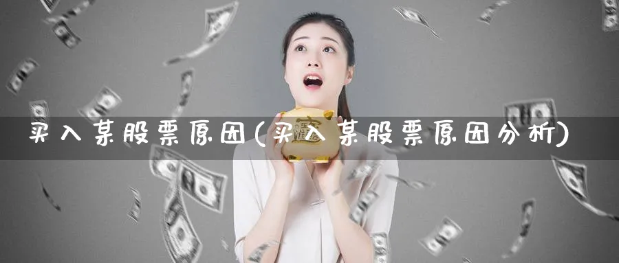 买入某股票原因(买入某股票原因分析)_https://www.lfyiying.com_美股_第1张