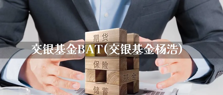 交银基金BAT(交银基金杨浩)_https://www.lfyiying.com_个股_第1张