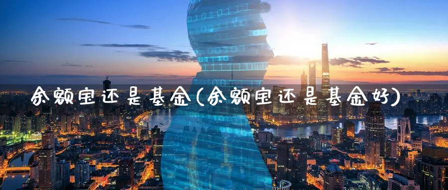 余额宝还是基金(余额宝还是基金好)_https://www.lfyiying.com_港股_第1张