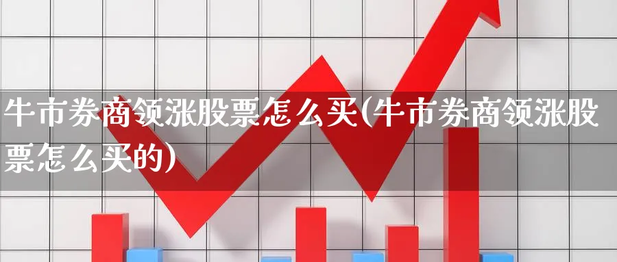 牛市券商领涨股票怎么买(牛市券商领涨股票怎么买的)_https://www.lfyiying.com_股吧_第1张